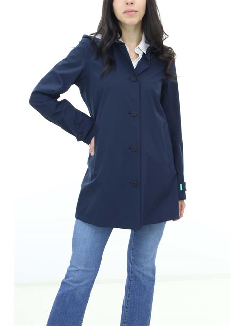 Waterproof trench coat with hood Save The Duck | Coats & Parkas | D42250WGRIN1690010